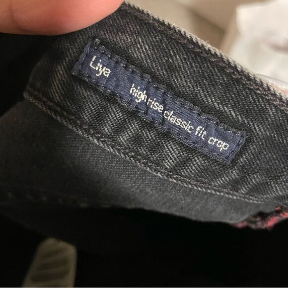 Citizens of Humanity COH Liya High Rise Classic Fit Crop Distressed Jean Size 28 - Picture 13 of 15